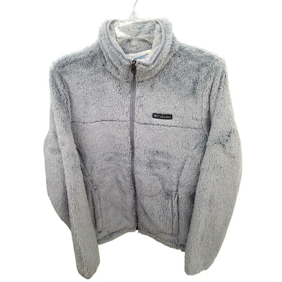 Columbia Jackets & Blazers - Columbia Cloudy Day Gray Fleece Zip Jacket Columbia Jackets & Blazers - Columbia Cloudy Day Gray Fleece Zip Jacket